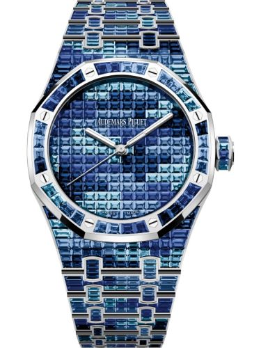 Audemars Piguet 15514BC.YY.1284BC.04 : Royal Oak Self-Winding 41 Blue Camouflage