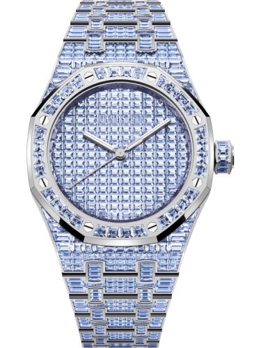 Audemars Piguet 15554BC.TF.1274BC.01 : Royal Oak Self-Winding 37 Tanzanite / 50th Anniversary