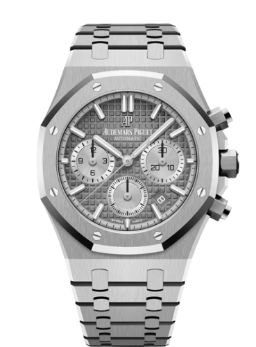 Audemars Piguet 26315ST.OO.1256ST.02 : Royal Oak Chronograph 38 Stainless Steel / Grey