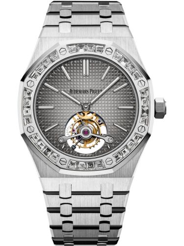 Audemars Piguet 26516PT.ZZ.1220PT.01 : Royal Oak Ultra Thin Tourbillon Platinum / Diamond