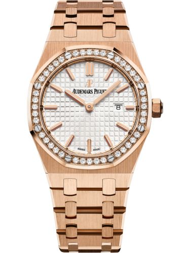 Audemars Piguet 67651OR.ZZ.1261OR.01 : Royal Oak 67651 Quartz Pink Gold / Silver / Bracelet