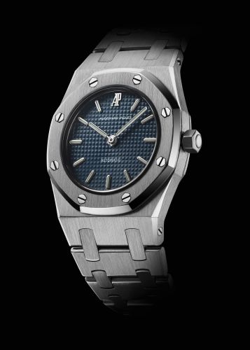 Audemars Piguet 8638ST.00.0424ST.01 : Royal Oak Automatic 29 Hour - Minute Stainless Steel / Blue