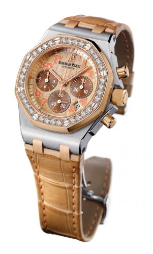 Audemars Piguet 26113SR.ZZ.D804CR.01 : Royal Oak OffShore 26113 Lady Chronograph Suade