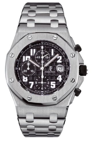 Audemars Piguet 25721ST.OO.1000ST.08 : Royal Oak OffShore 25721 Chronograph Stainless Steel / Black