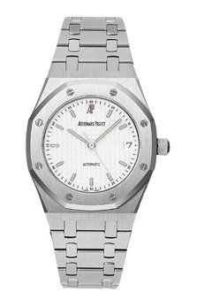 Audemars Piguet 14790ST.OO.0789ST.10 : Royal Oak 14790 Date Stainless Steel / White