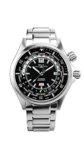 Ball Watch DG2022A-SAJ-BK : Engineer Master II Diver Worldtime