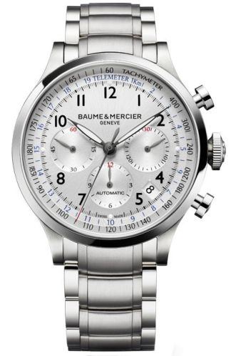 Baume & Mercier 10064 : Capeland Chronograph 44 Silver / Bracelet