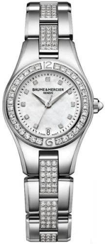 Baume & Mercier 10092 : Linea 27mm Quartz Diamond