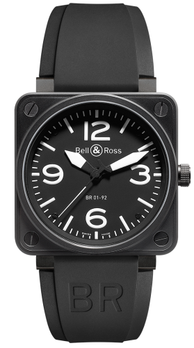 Bell & Ross BR0192-BL-CA : BR 01 92 Carbon