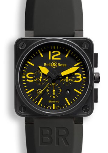 Bell & Ross BR0194YELLOW : BR 01 94 Yellow Chronograph