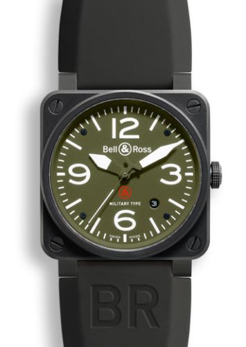 Bell & Ross BR0392MILITARY : BR 03 92 Military