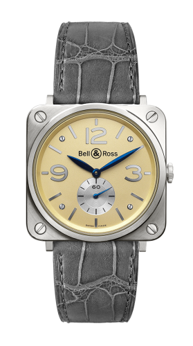 Bell & Ross BRS-WHGOLD-IVORY_D : BR S White Gold