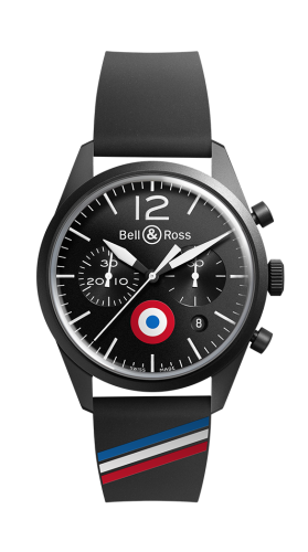 Bell & Ross BRV126-BL-CA-CO/FR : BR 126 Insigna FR Chronograph