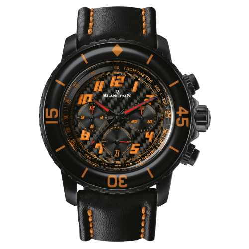 Blancpain 5785F-11D03-63A : Fifty Fathoms Flyback Chronograph Speed Command Orange