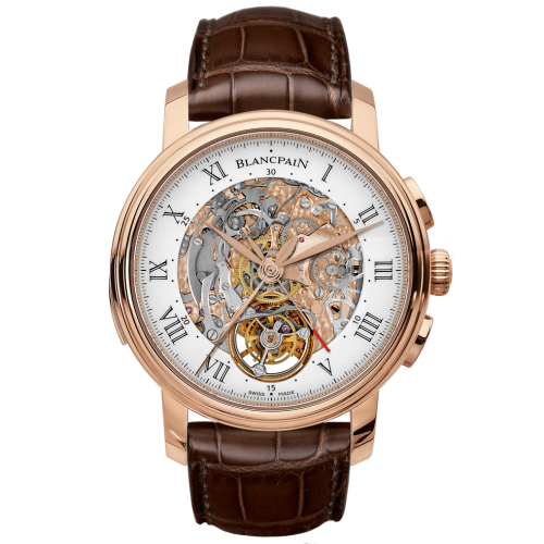 Blancpain 2358-3631-55B : Le Brassus Carrousel Répétition MInutes Chronographe Flyback Red Gold