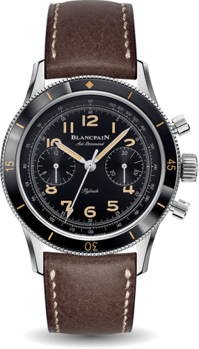 Blancpain AC01-1130-63A : Air Command Stainless Steel / Black / Strap