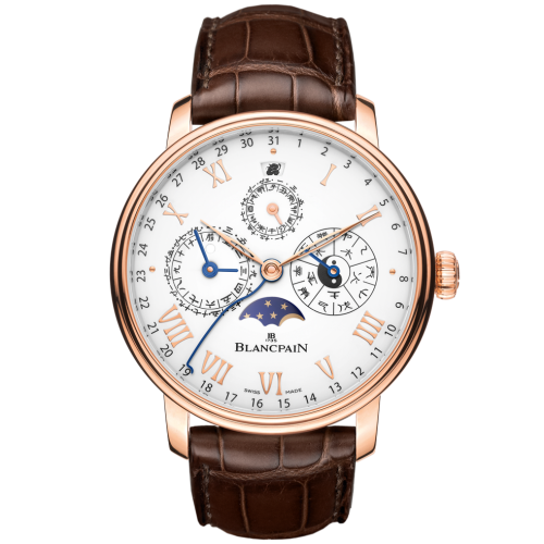 Blancpain 00888-3631-55B : Villeret Calendrier Chinois Traditionnel Red Gold / White