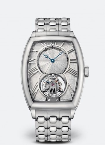 Breguet 5497PT/12/PB0 : Héritage Tourbillon Platinum / Silver / Bracelet