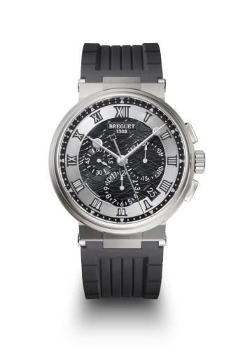 Breguet 525BB/92/5WV : Marine Chronograph 5525 White Gold / Ginza