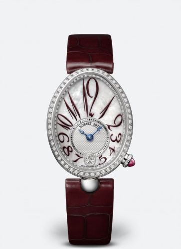 Breguet 8918BB/5P/964/D00D3L : Reine de Naples 8918 White Gold - Diamond / MOP