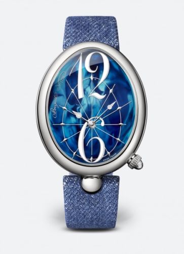 Breguet 8967ST/E8/786/3L : Reine de Naples 8967 Stainless Steel / Blue MOP