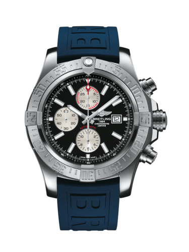 Breitling A1337111/BC29/159S/A20S.1 : Super Avenger II Stainless Steel / Volcano Black / Rubber / Pin