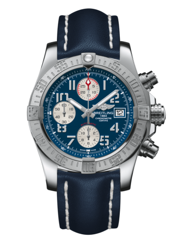 Breitling A1338111/C870/105X/A20BA.1 : Avenger II Stainless Steel / Mariner Blue / Calf / Pin