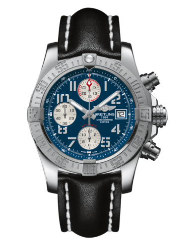 Breitling A1338111/C870/435X/A20BA.1 : Avenger II Stainless Steel / Mariner Blue / Calf / Pin