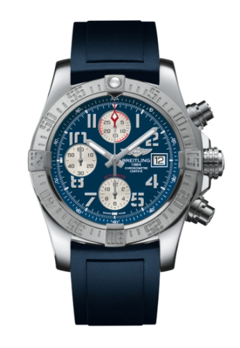 Breitling A1338111.C870.145S : Avenger II Stainless Steel / Mariner Blue / Rubber