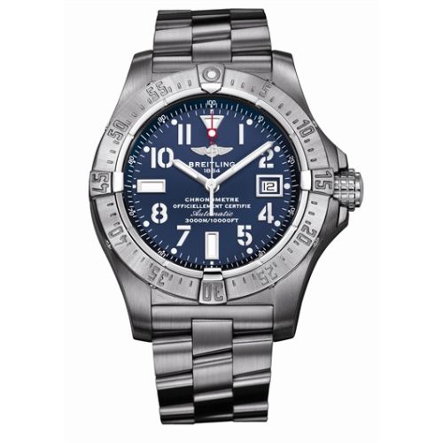 Breitling A1733010.C756 : Avenger Seawolf Stainless Steel / Blue