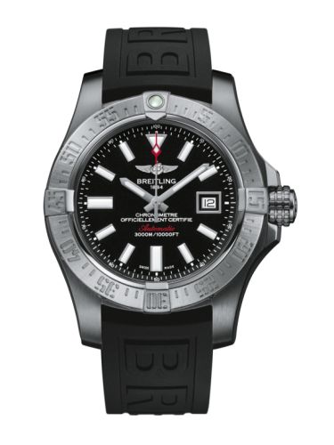 Breitling A1733110/BC30/152S/A20SS.1 : Avenger II Seawolf Stainless Steel / Volcano Black / Rubber / Pin