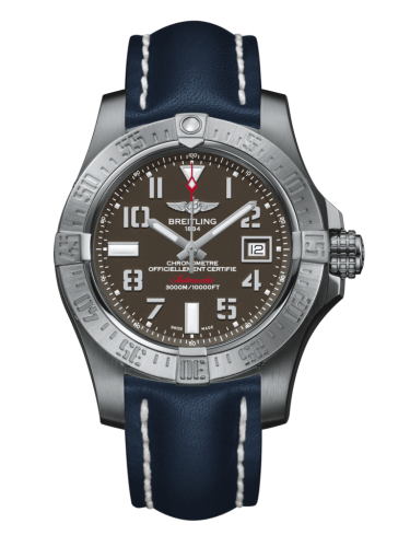 Breitling A1733110/F563/105X/A20BASA.1 : Avenger II Seawolf Stainless Steel / Tungsten Gray / Calf / Pin