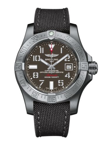 Breitling A1733110/F563/109W/A20BASA.1 : Avenger II Seawolf Stainless Steel / Tungsten Gray / Military / Pin