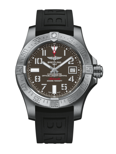 Breitling A1733110/F563/152S/A20SS.1 : Avenger II Seawolf Stainless Steel / Tungsten Gray / Rubber / Pin
