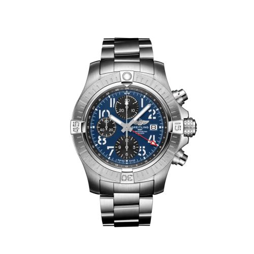 Breitling A24315101C1A1 : Avenger Chronograph GMT 45 Stainless Steel / Blue / Bracelet