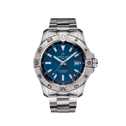 Breitling A32320101C1A1 : Avenger Automatic GMT 44 Stainless Steel / Blue / Bracelet