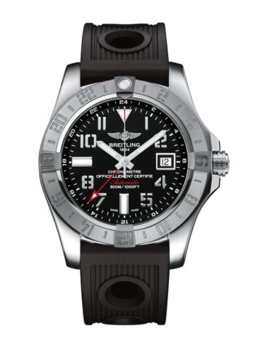 Breitling A3239011/BC34/200S/A20D.2 : Avenger II GMT Stainless Steel / Volcano Black / Rubber