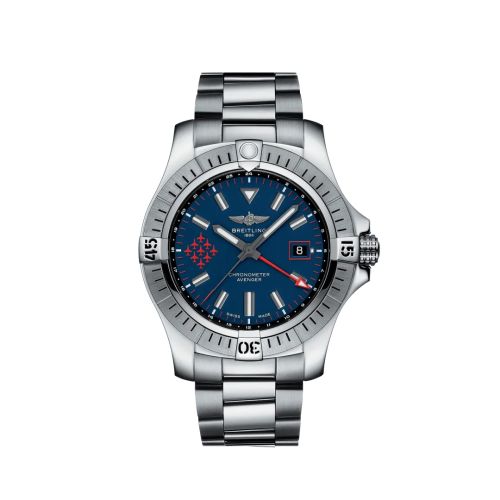 Breitling A323951A1C1A1 : Avenger Automatic GMT 45 Stainless Steel / Red Arrows