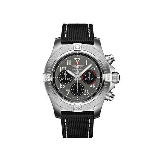 Breitling AB01821A1B1X1 : Avenger B01 Chronograph 45 Stainless Steel / Anthracite / Strap - Pin