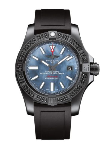 Breitling M17331AT.BE95.134S : Avenger II Seawolf Black Steel / Blue MOP / Rubber