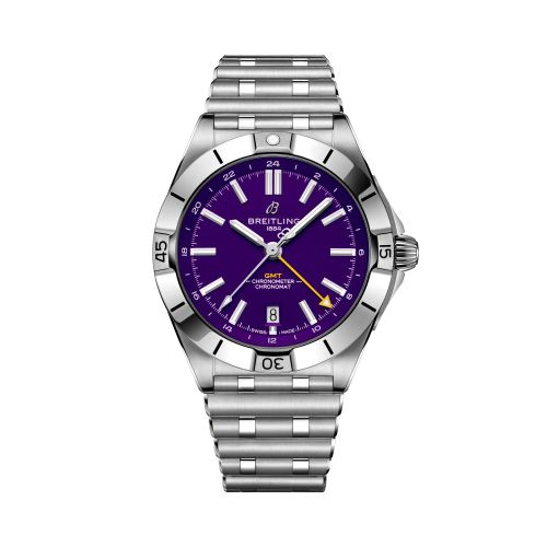 Breitling A32398C31Q1A1 : Breitling Chronomat Automatic GMT 40 NFL Minnesota Vikings Edition