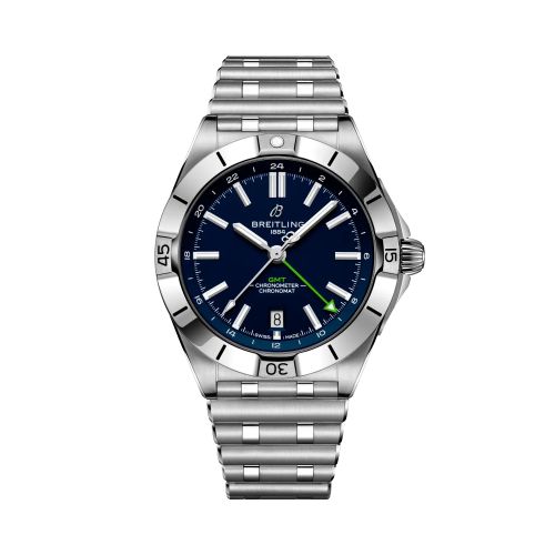 Breitling A32398D41C1A1 : Breitling Chronomat Automatic GMT 40 NFL Seattle Seahawks Edition