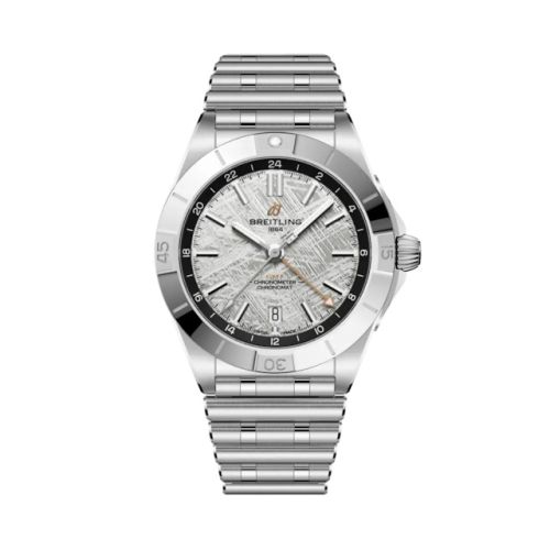 Breitling P323982A1F1A1 : Chronomat 40 GMT Stainless Steel / Erling Haaland / Rouleaux