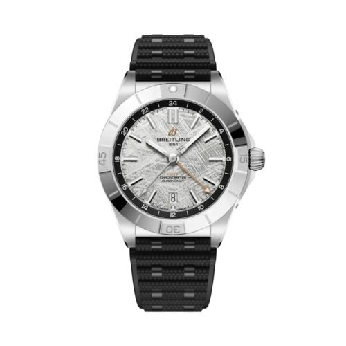 Breitling P323982A1F1S1 : Chronomat 40 GMT Stainless Steel / Erling Haaland / Rubber
