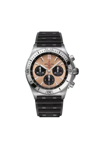 Breitling AB0134101K1S1 : Chronomat B01 42 Stainless Steel / Copper / Rubber