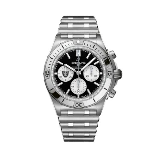 Breitling AB01342B1B1A1 : Chronomat B01 42 NFL Las Vegas Raiders