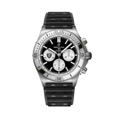 Breitling AB01342B1B1S1 : Chronomat B01 42 NFL Las Vegas Raiders