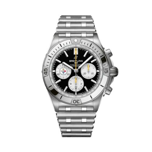 Breitling AB01342B1B2A1 : Chronomat B01 42 NFL Pittsburgh Steelers