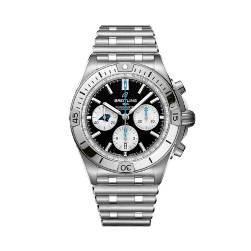 Breitling AB01342B1B5A1 : Chronomat B01 42 NFL Carolina Panthers