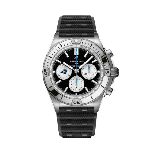 Breitling AB01342B1B5S1 : Chronomat B01 42 NFL Carolina Panthers